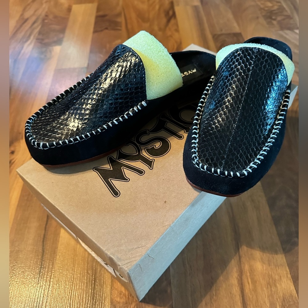 🖤✔️♠️NWB Slides-black - Picture 2 of 14